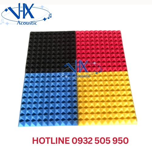 Mút Tiêu Âm KHÔNG KHÁNG CHÁY Hình Kim Tự Tháp 50x50x5cm